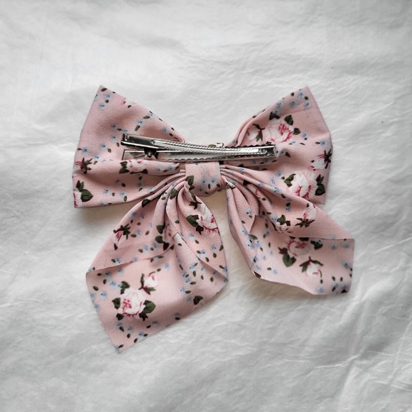 Hairpins Three-Layer fabric bow - Picture 5 of 8